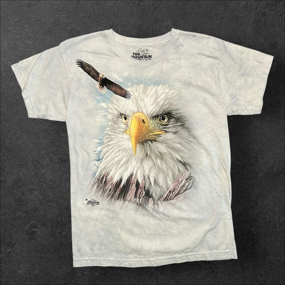 The Mountain White Eagle Graphic Short Sleeve Tee